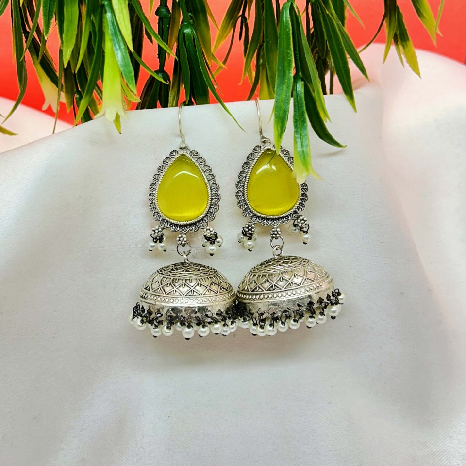 women jhumka earrings